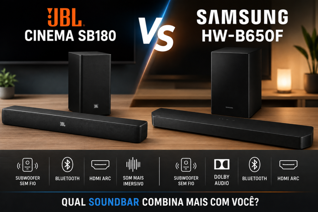 JBL Cinema SB180 vs Samsung HW-B650F