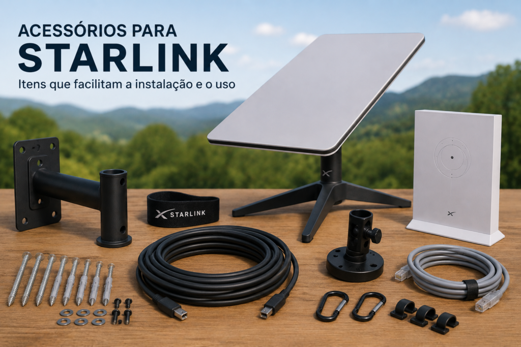 acessórios para Starlink