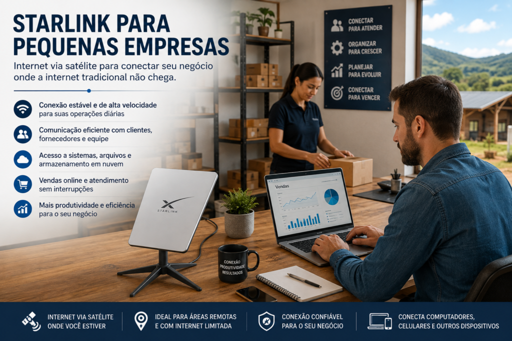 Starlink para pequenas empresas